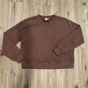 Women’s Modal Softstreme Brown Sweatshirt